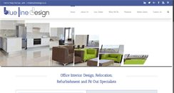 Desktop Screenshot of bluelinedesign.co.za