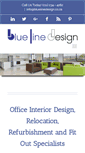 Mobile Screenshot of bluelinedesign.co.za